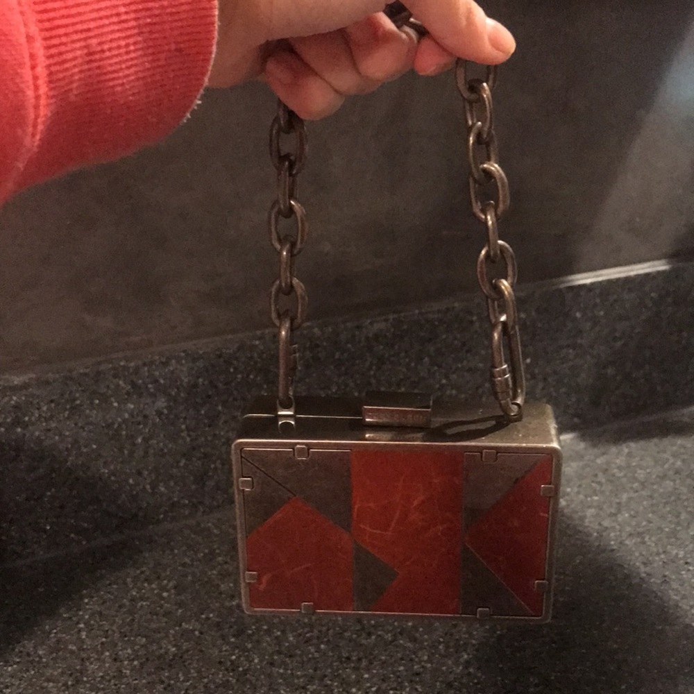 Tory Burch Geometric Mini Minaudière